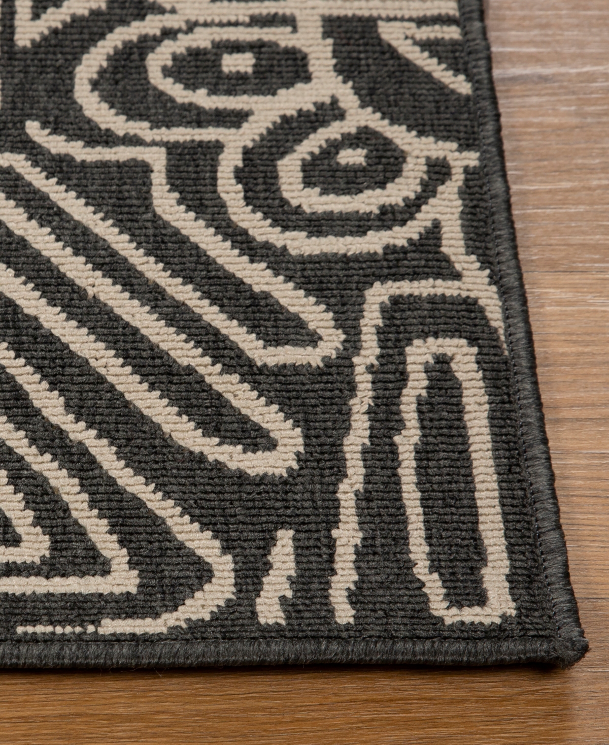 Lr Home Trixie 8'x9'9" Area Rug In Black