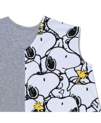 Snoopy & Woodstock Breathable Cotton Jersey Baby Wearable Blanket