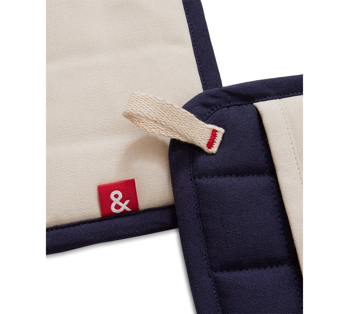 Hedley & Bennett 2-Pc. Colorblocked Pot Holder Set