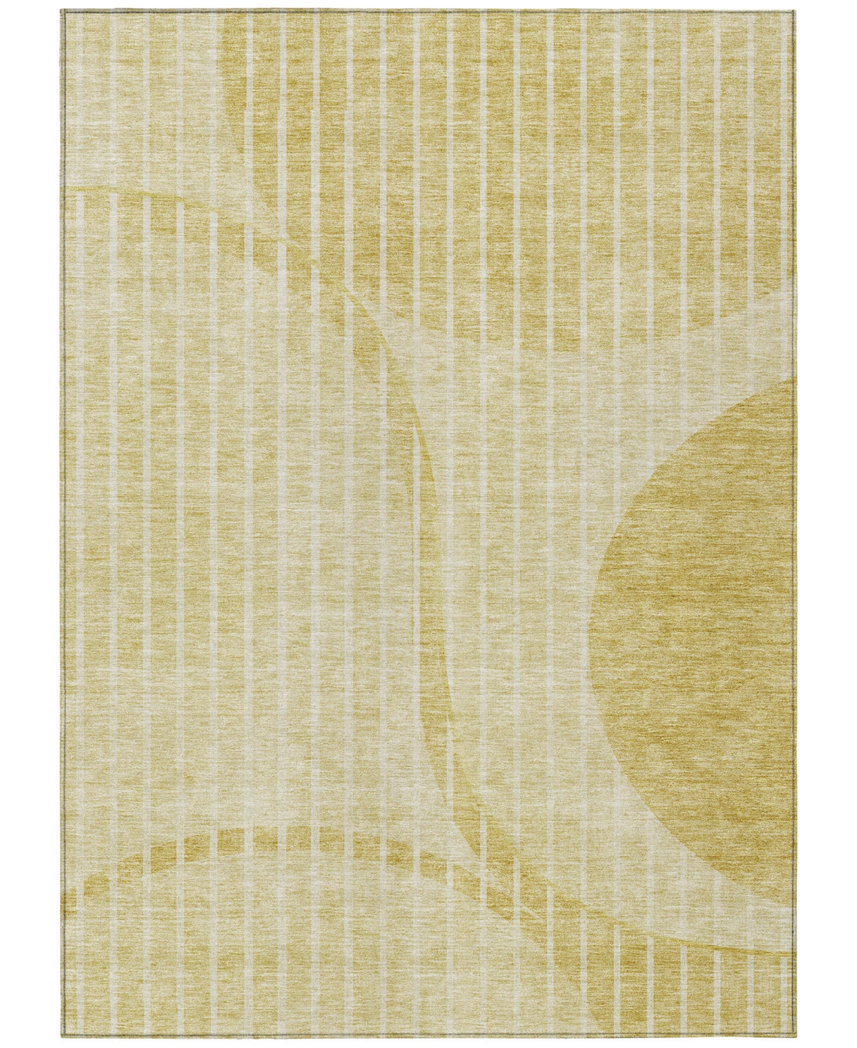 Addison Chantille Acn723 5'x7'6" Area Rug In Gold