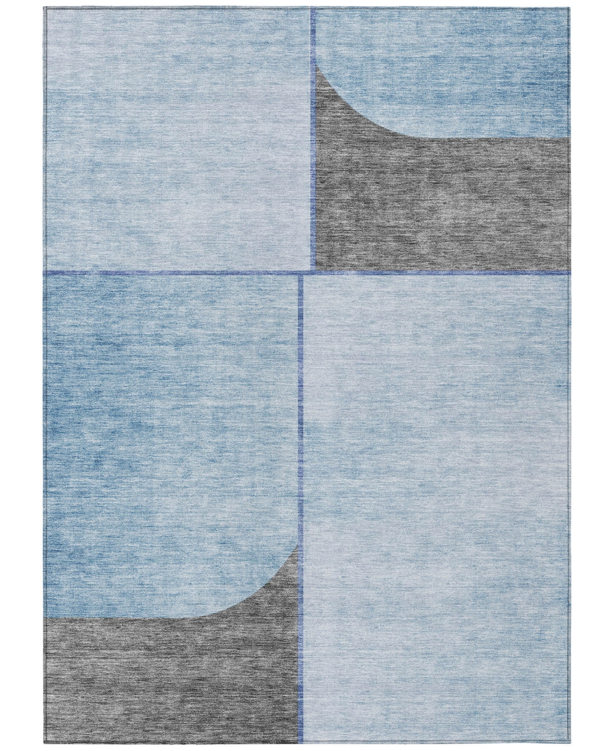 Addison Chantille Acn696 9'x12' Area Rug In Mist