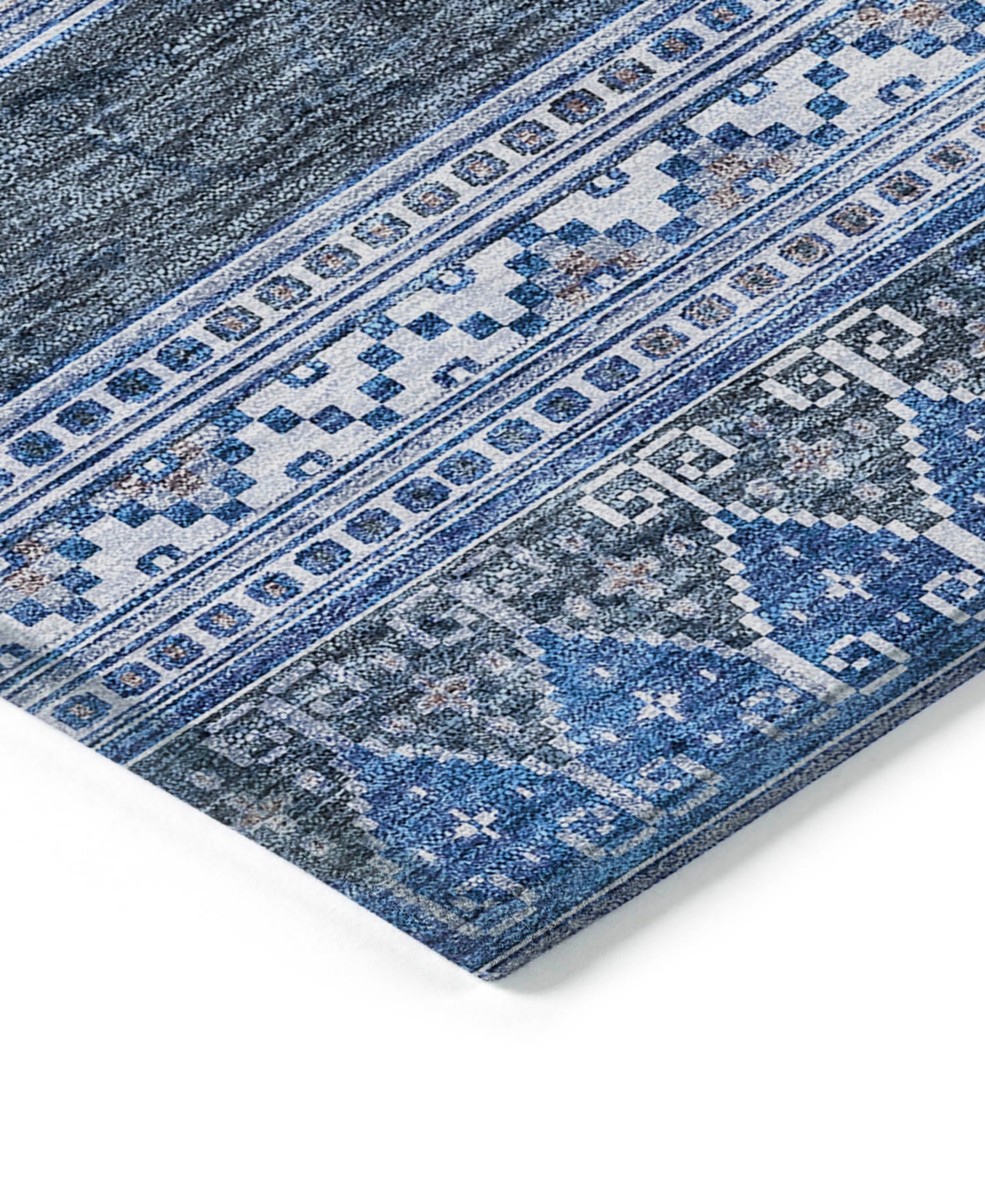 Addison Chantille Acn714 8'x10' Area Rug In Navy