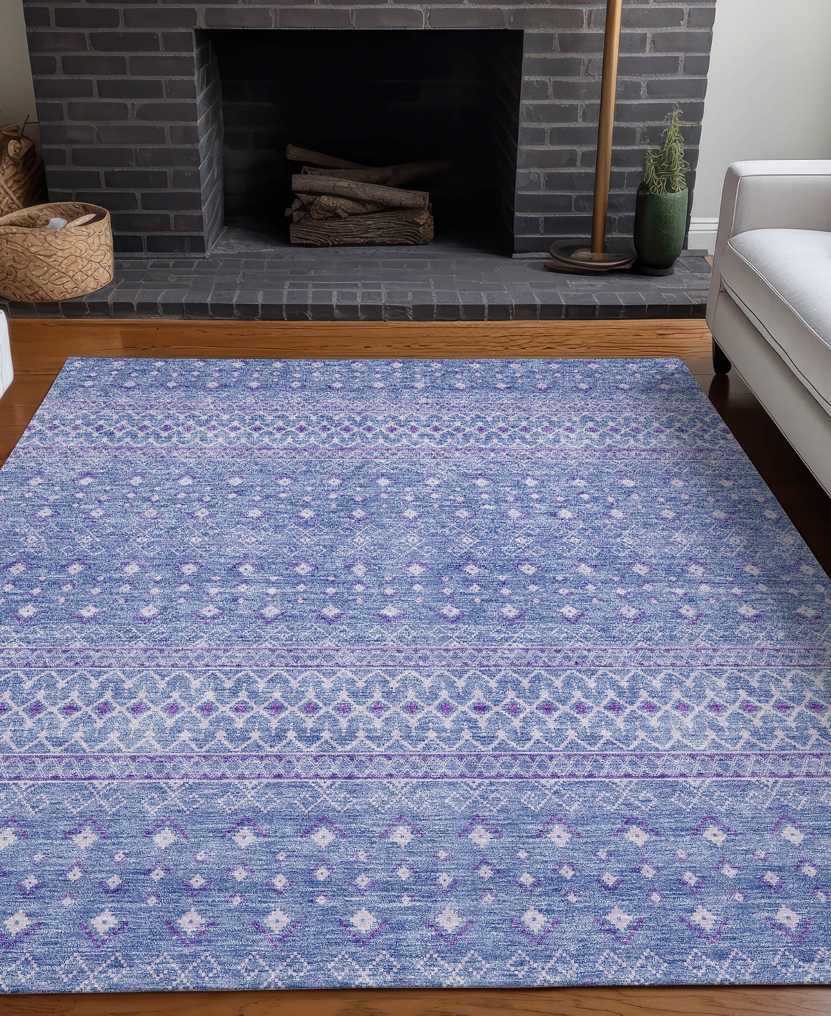 Addison Chantille Acn696 9'x12' Area Rug In Mist