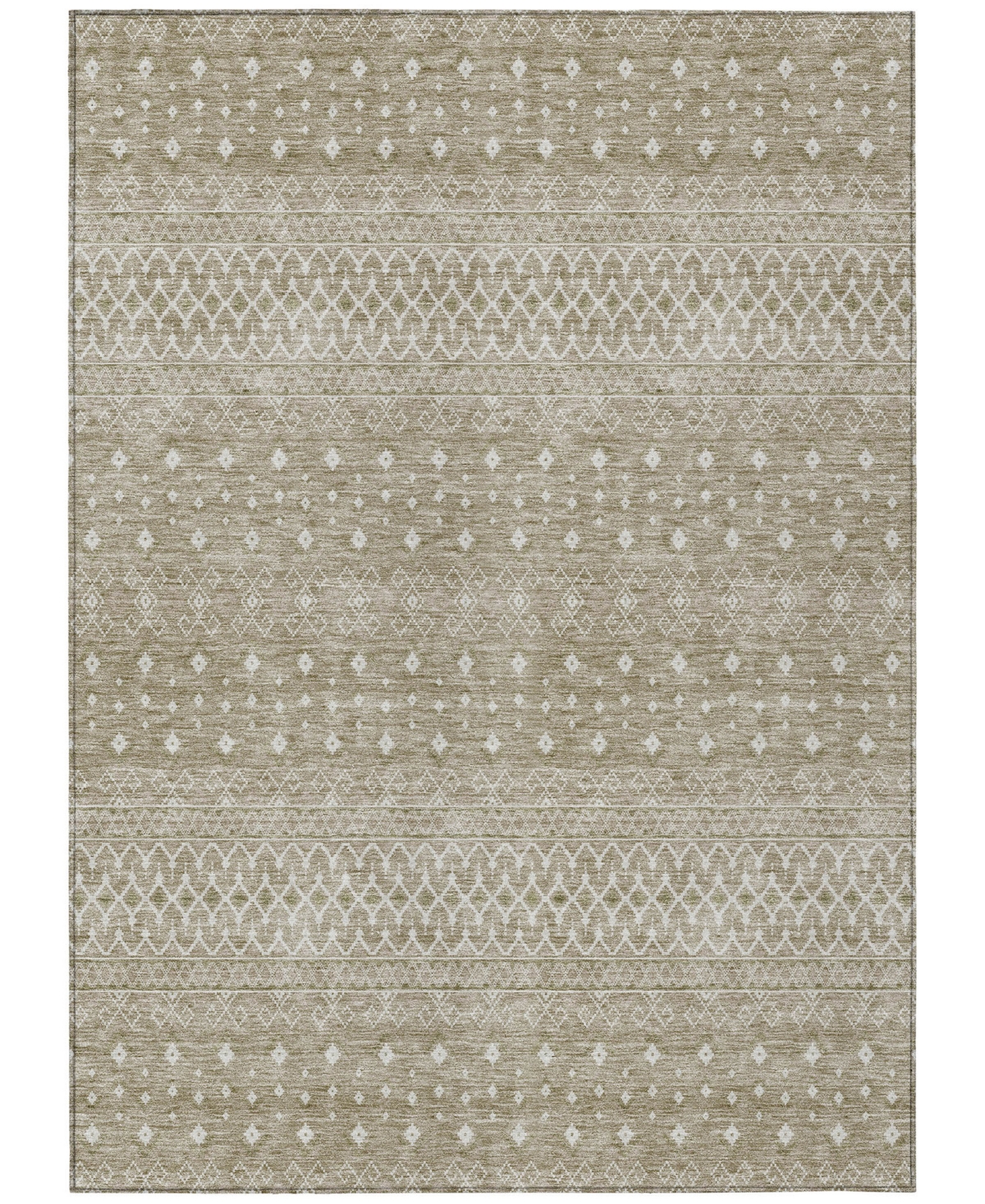 Addison Chantille Acn656 3'x5' Area Rug In Taupe