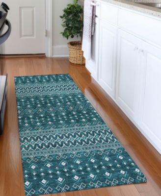 Chantille Machine Washable ACN708 2'3"x7'6" Runner Area Rug