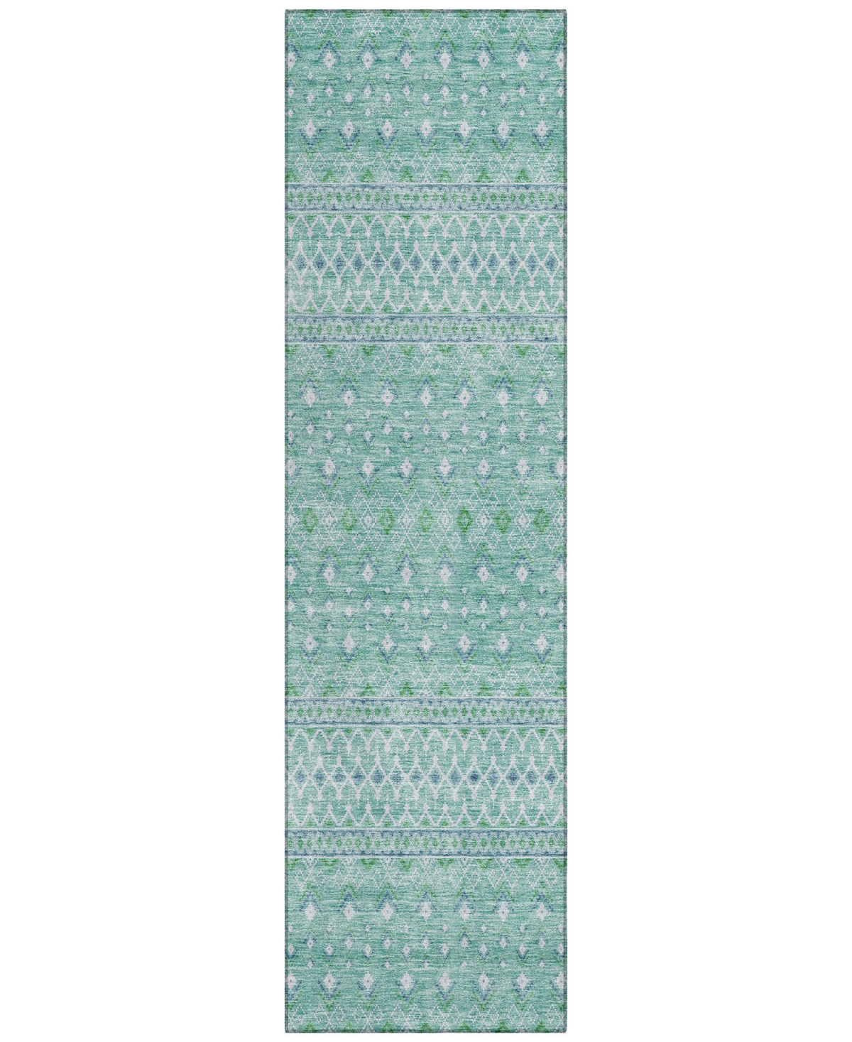 Addison Chantille Acn709 8'x10' Area Rug In Aqua