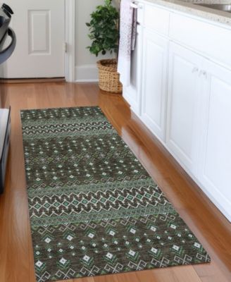 Chantille Machine Washable ACN708 2'3"x7'6" Runner Area Rug