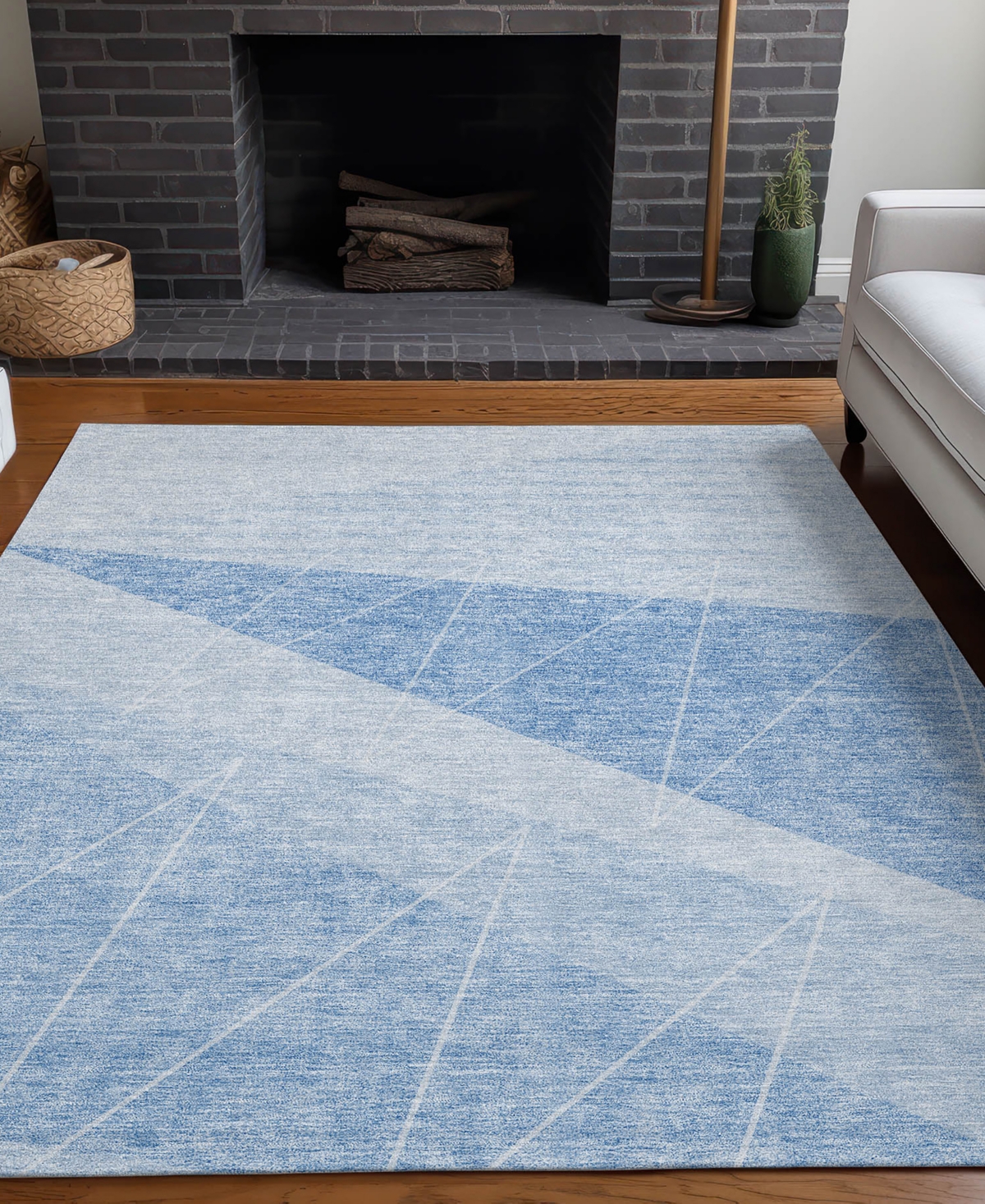 Addison Chantille Acn696 9'x12' Area Rug In Mist