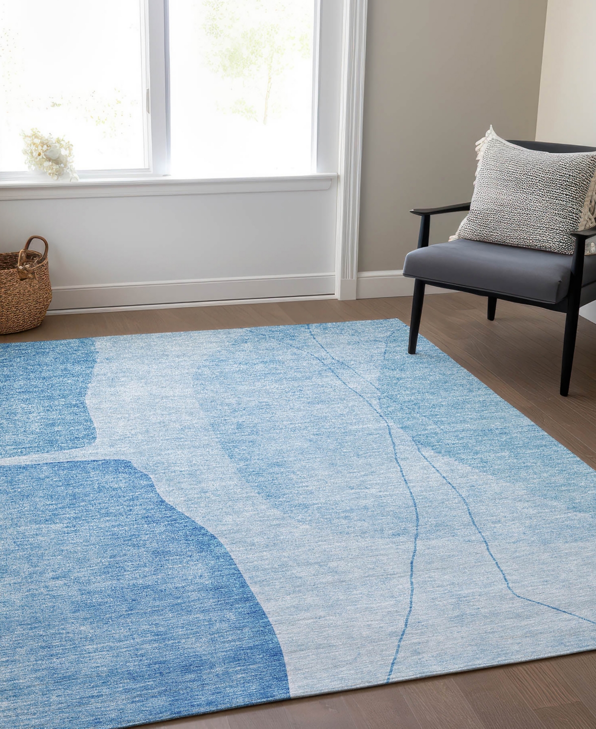 Addison Chantille Acn682 5'x7'6" Area Rug In Blue