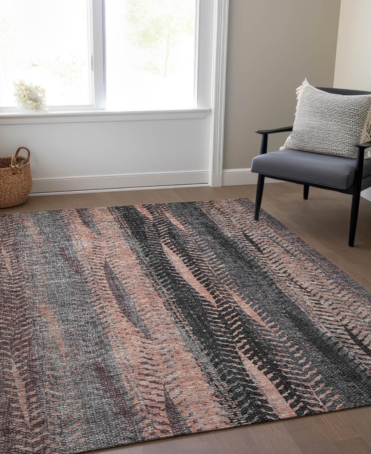 Addison Chantille Acn693 10'x14' Area Rug In Terracotta