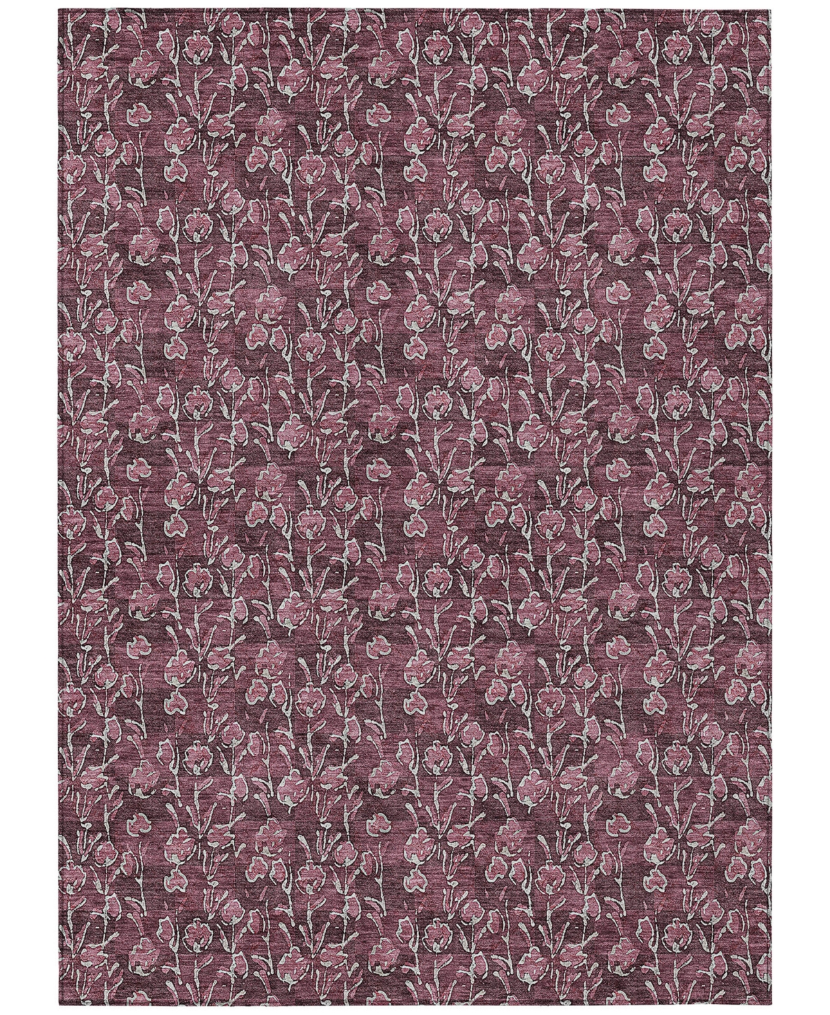 Addison Chantille Acn692 5'x7'6" Area Rug In Mauve