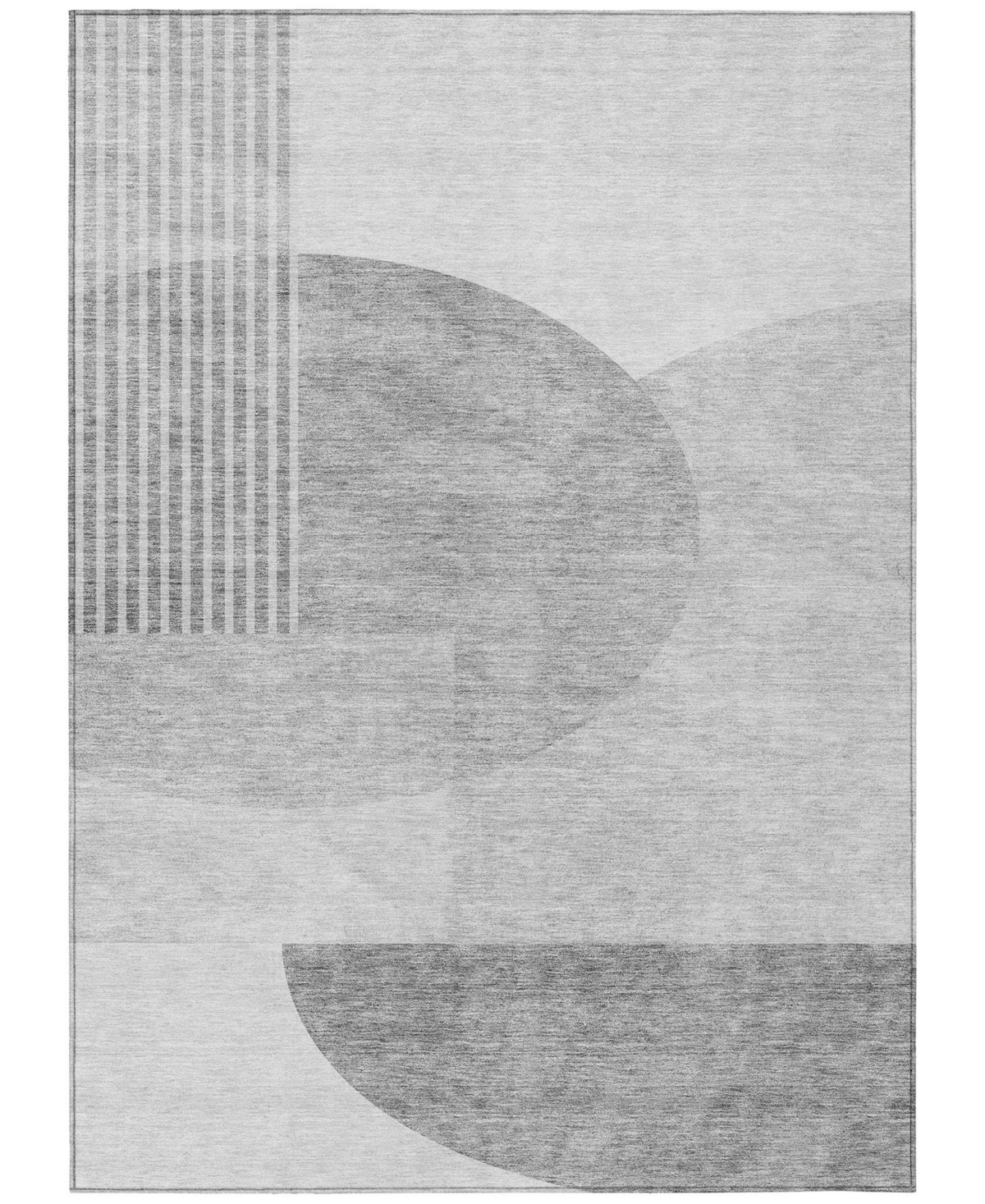 Addison Chantille Acn659 9'x12' Area Rug In Gray