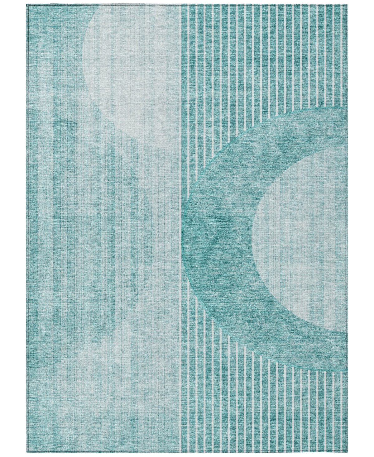 Addison Chantille Acn682 5'x7'6" Area Rug In Teal