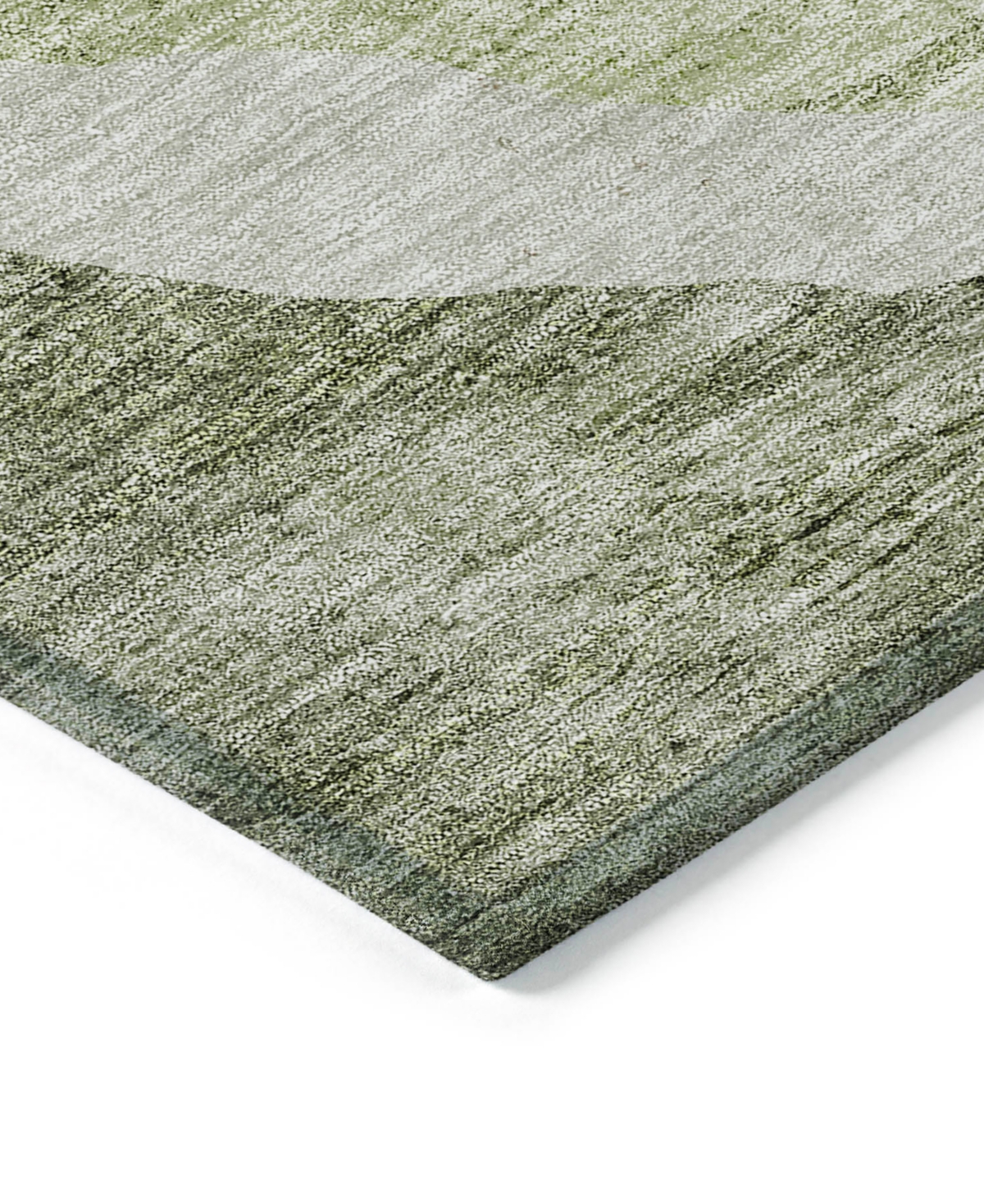 Addison Chantille Machine Washable Acn667 9'x12' Area Rug In Green