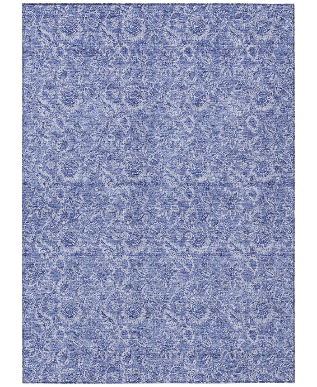 Shop Addison Chantille Machine Washable Acn662 10'x14' Area Rug In Denim