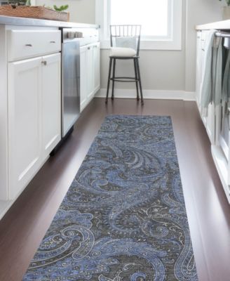 Chantille Machine Washable ACN654 2'3"x7'6" Runner Area Rug