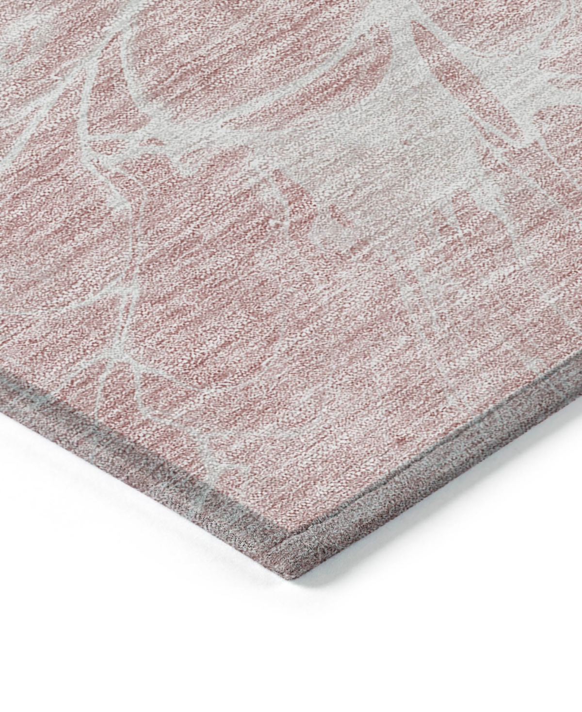 Addison Chantille Acn653 2'3"x7'6" Runner Area Rug In Pink