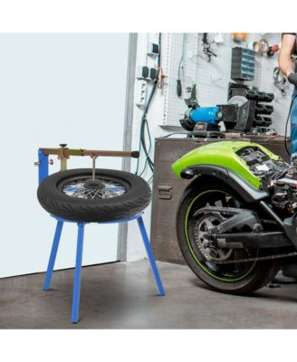 DURAND 16"-24" Motorcycle Tire Changing Sd with Strong Streel Frame,