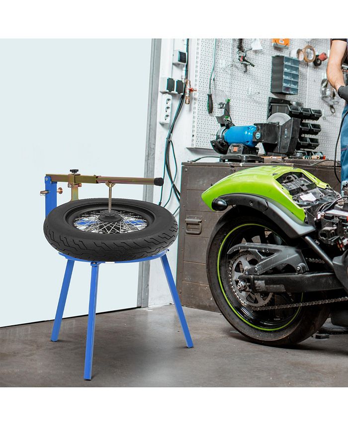 DURHAND Motorcycle Tire Changing Stand Durable Steel Machine with