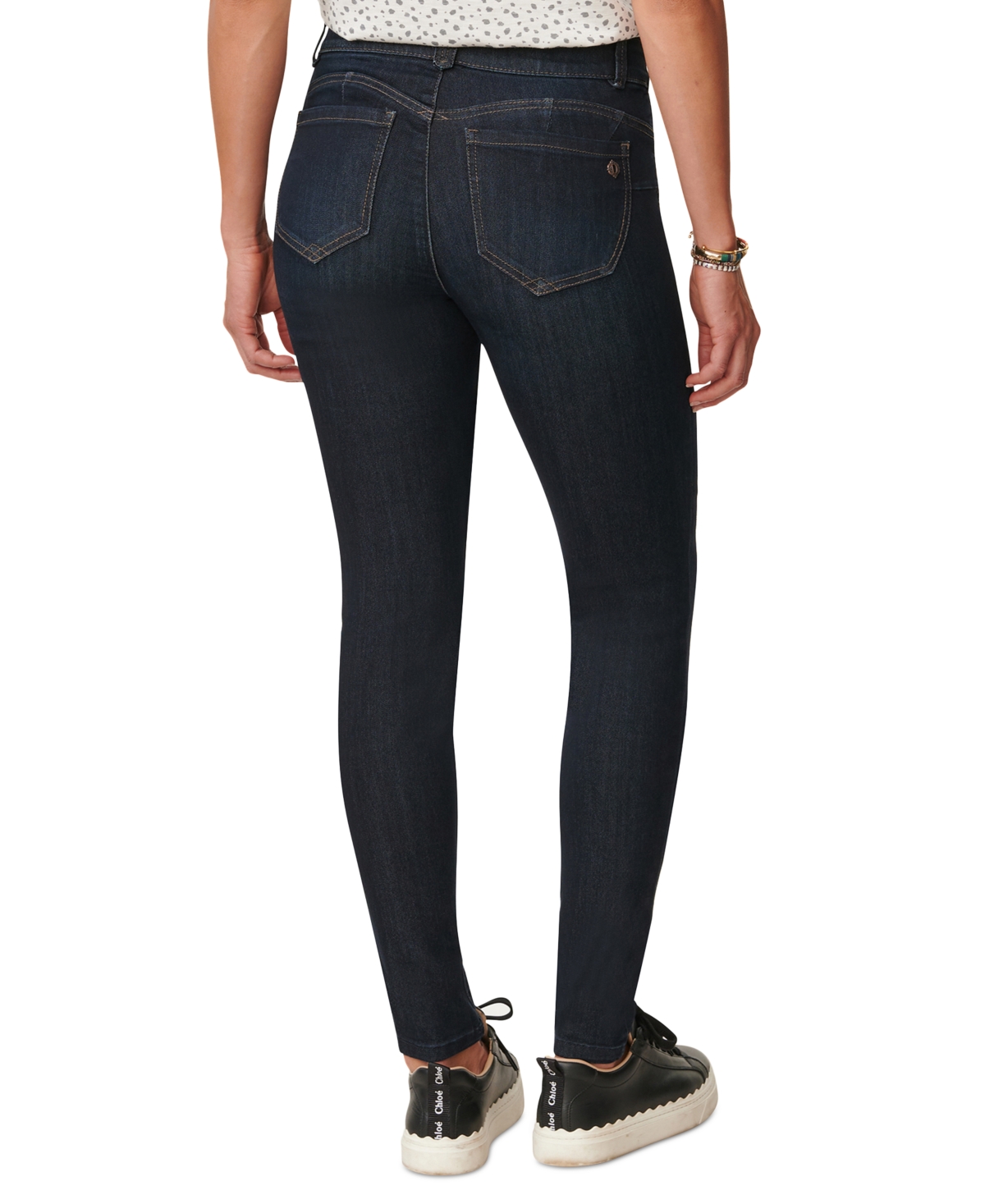 Democracy Mid-rise Jegging Jeans In Light Grey In Light Grey