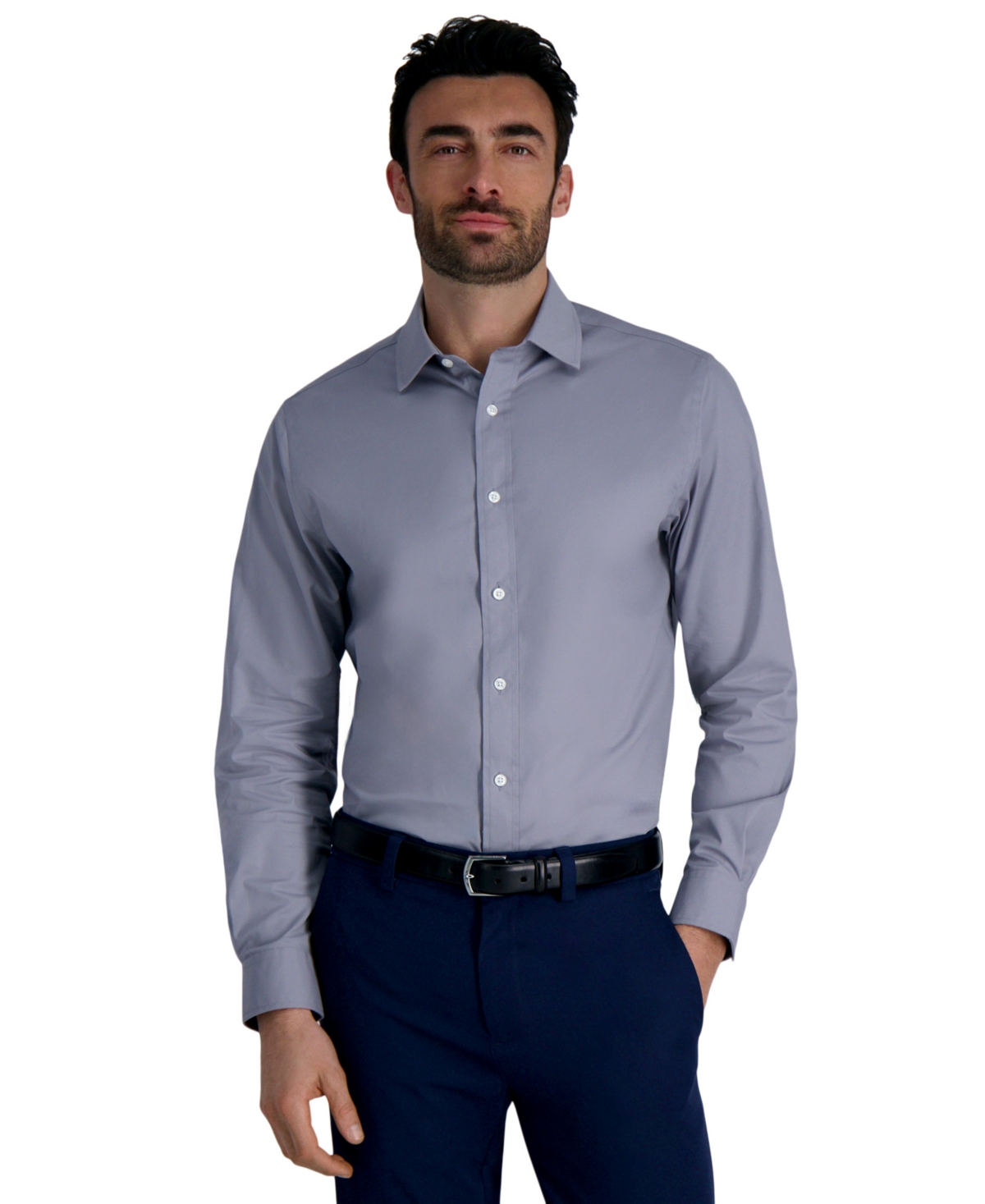 Haggar Men's Classic-Fit Premium Comfort Dress Shirt