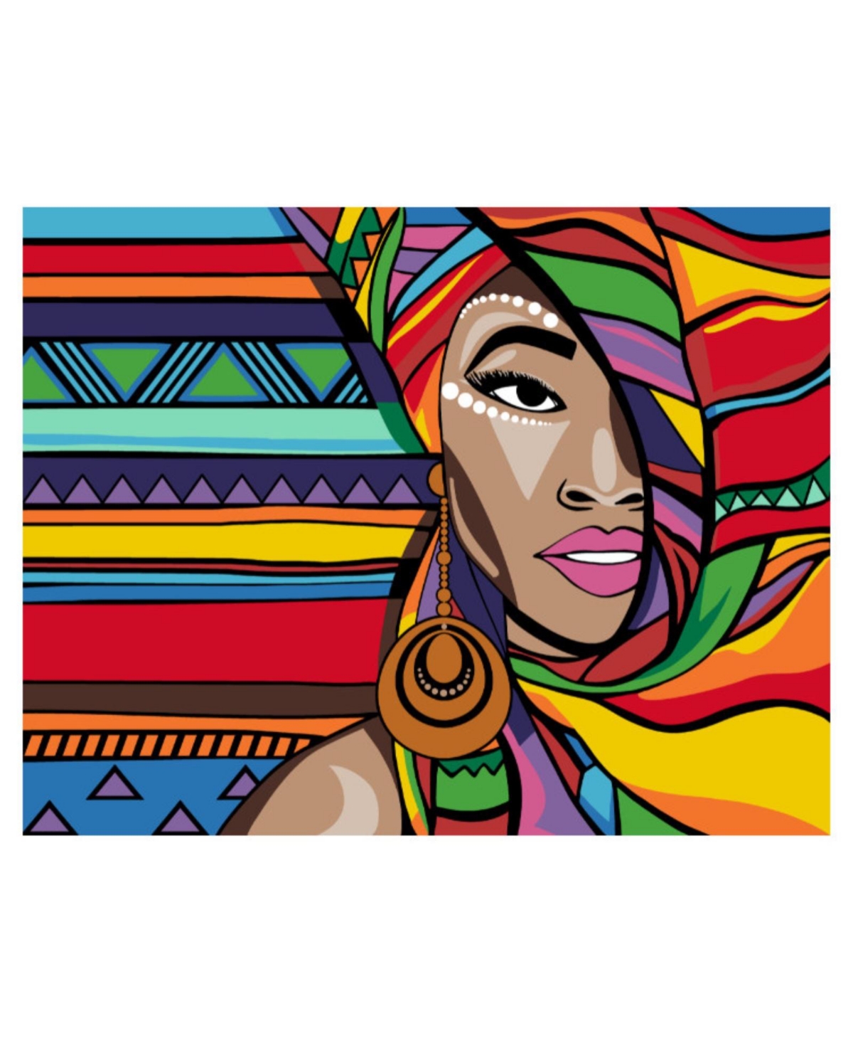 Artwille Paint by Number Kit Ethnic - Assorted Pre-pack (See Table 9