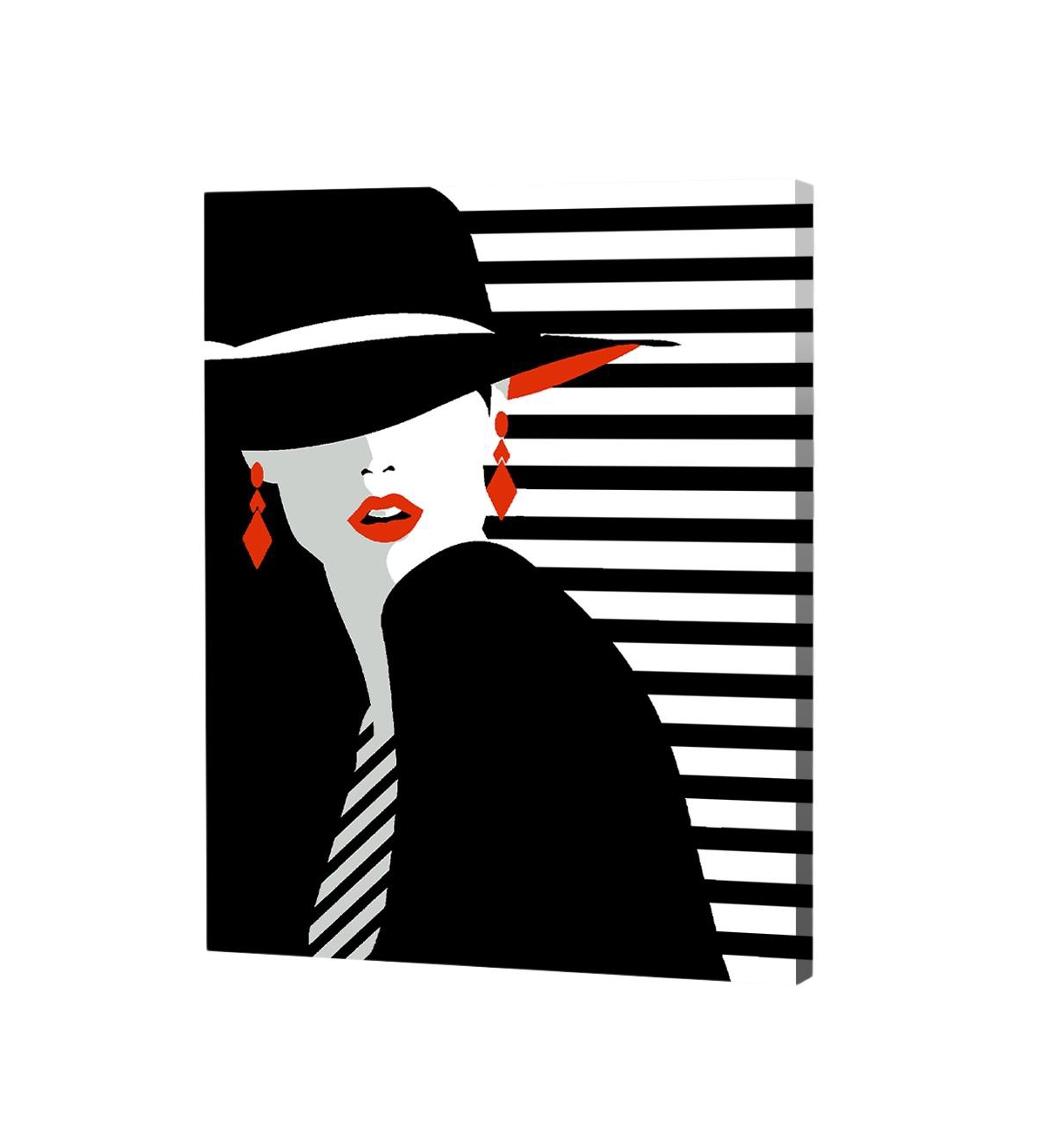 Artwille Paint by Number Kit Black, White and Red - Assorted Pre-pack (See Table 9