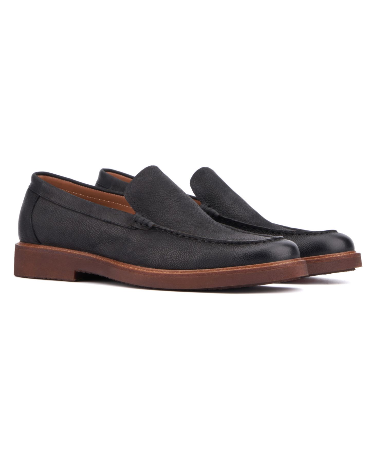 Мужские туфли Vintage Foundry Co Xander Dress Loafers, цвет: Чёрный — фото 8