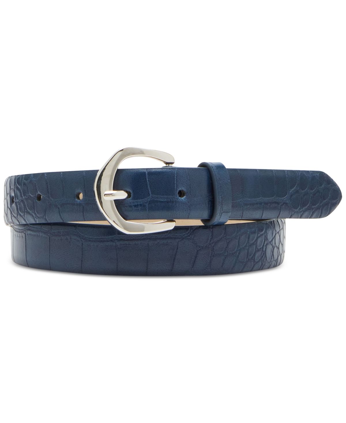 Steve Madden Women's 2-Pc. Faux-Leather Belt Set -Black