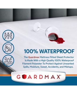 Waterproof Fitted Sheet - Twin XL Size - White