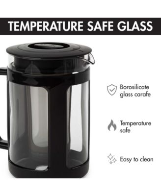 Logan 1.6 qt. Cold Brew Coffee Maker with Protective Holder Filter
