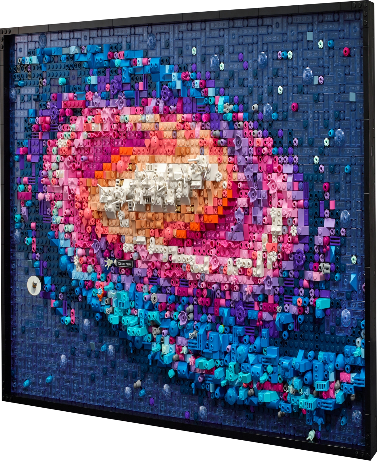 Lego The Milky Way Galaxy 31212 3d Effect Wall Decor Building Set, 3,091-pieces In Multi