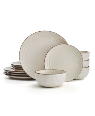 Pfaltzgraff Janelle 12 Pc. Dinnerware Set, Service for 4 - Macy's