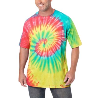 Tall Lightweight Tie-Dye Crewneck Tee