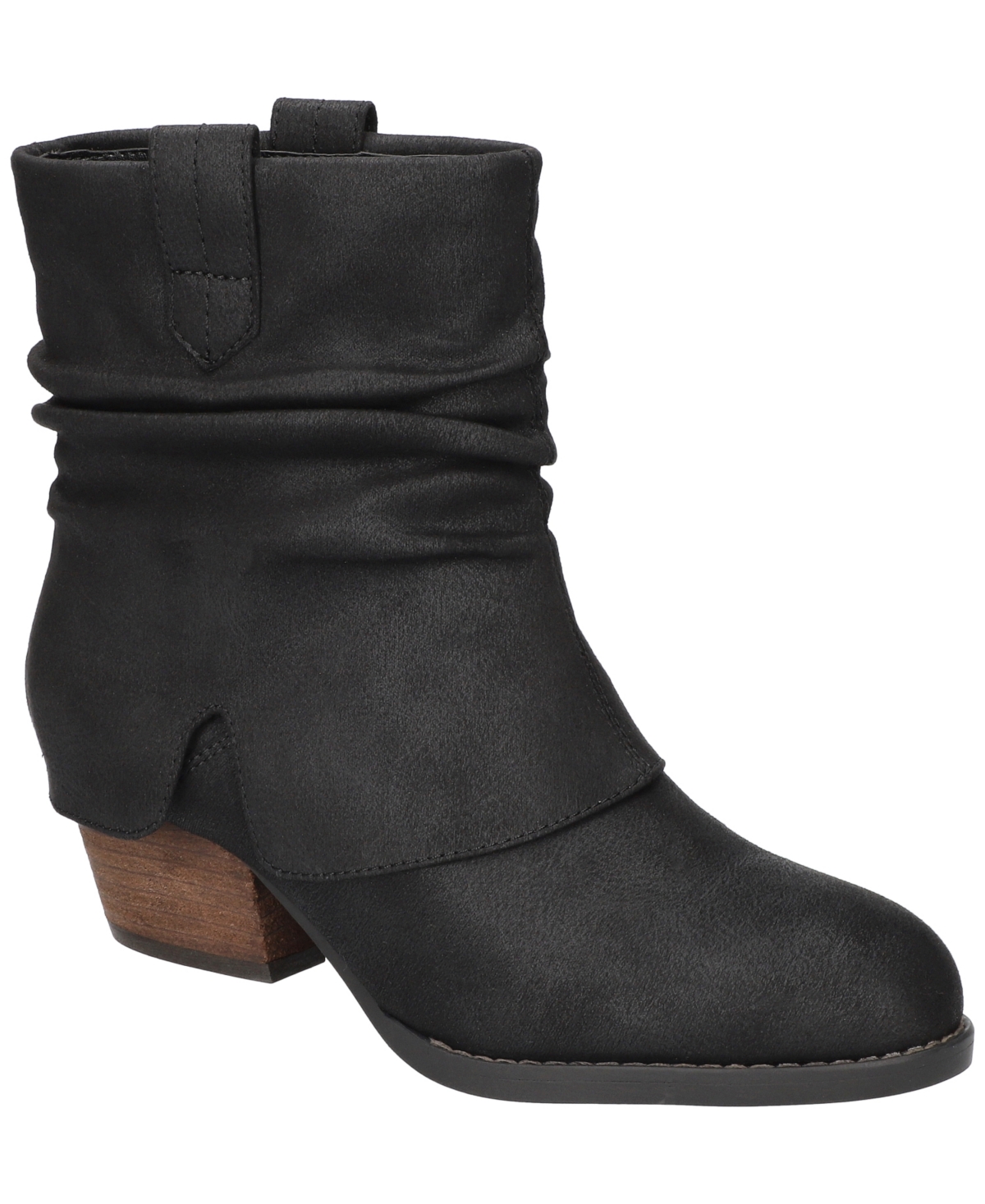 Women's Twyla Slouch Block Heel Ankle Boots - Grey