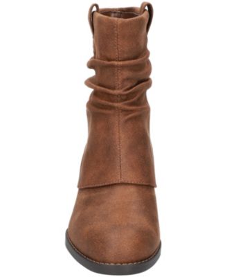 Women's Twyla Slouch Block Heel Ankle Boots