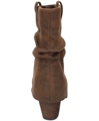 Women's Twyla Slouch Block Heel Ankle Boots