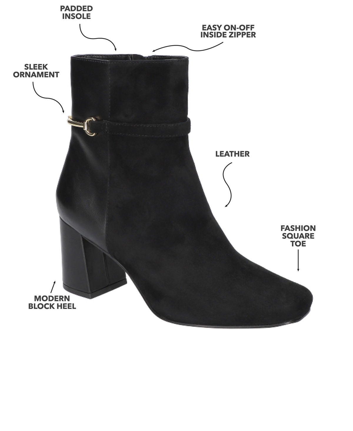 Bella Vita Quincy Boot In Navy Kidsuede Leather
