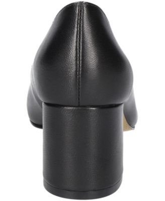 Jillian Women's Block Heel Square Toe Pumps