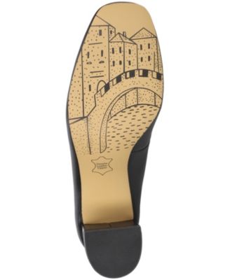 Jillian Women's Block Heel Square Toe Pumps