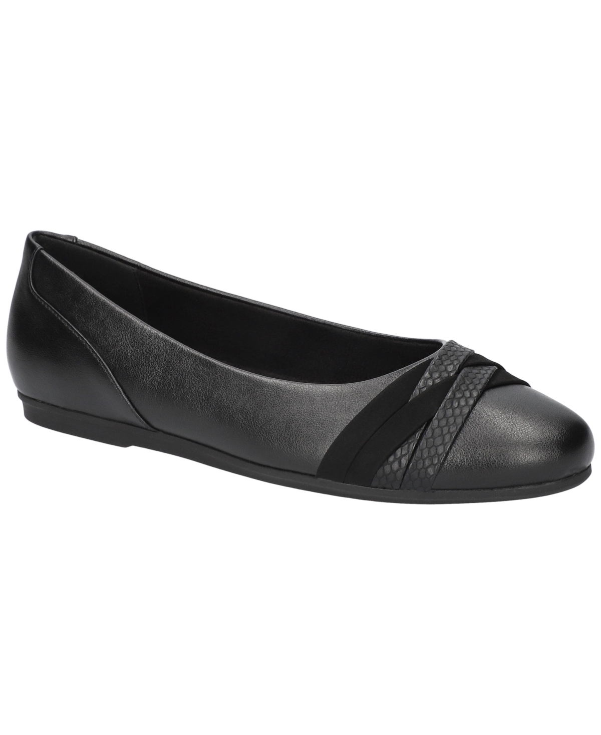 EASY STREET WOMEN'S KYLIE COMFORT BALLET FLATS 