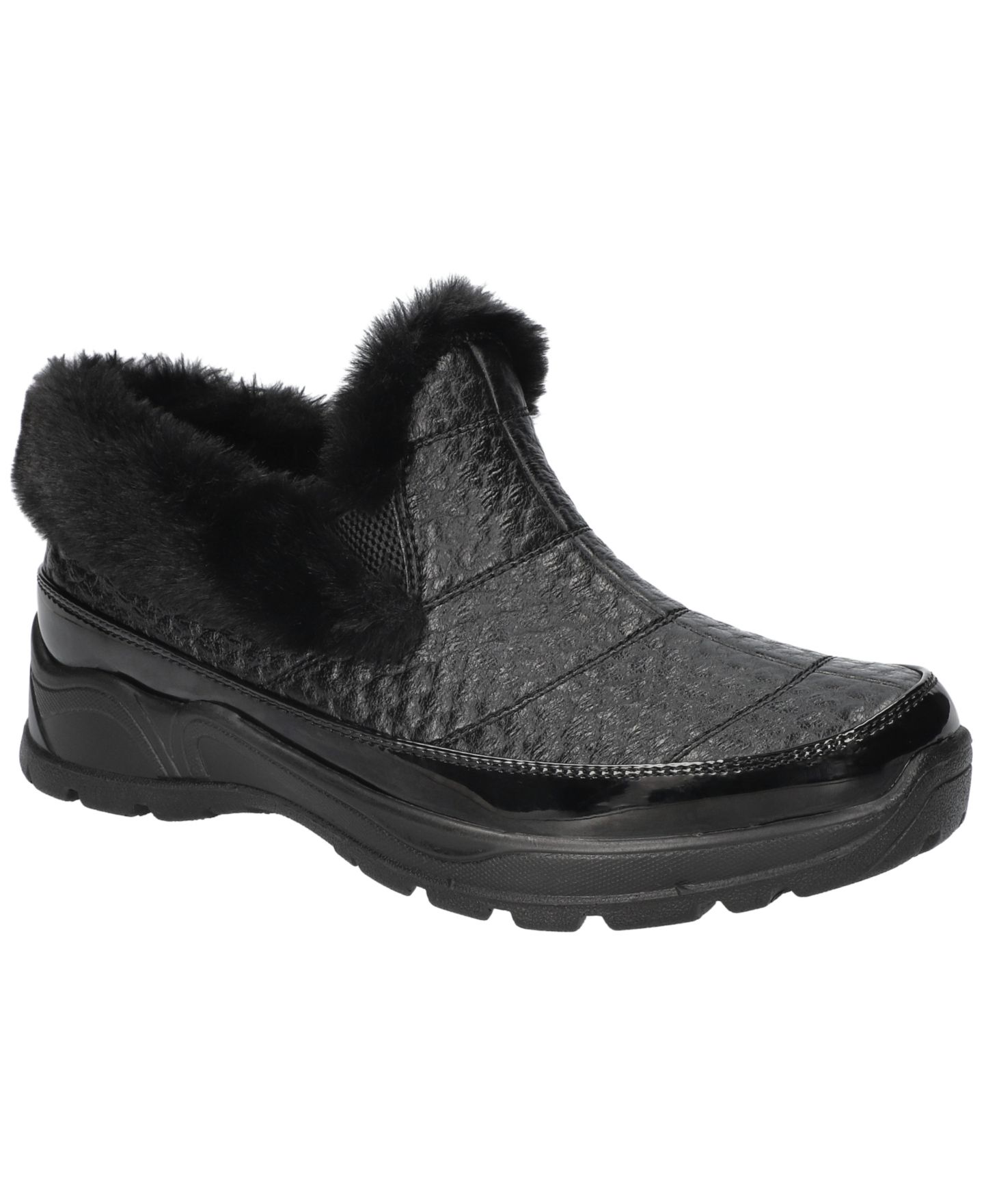 Женские ботинки Easy Street Flurry Waterproof Booties, цвет: Чёрный — фото 1