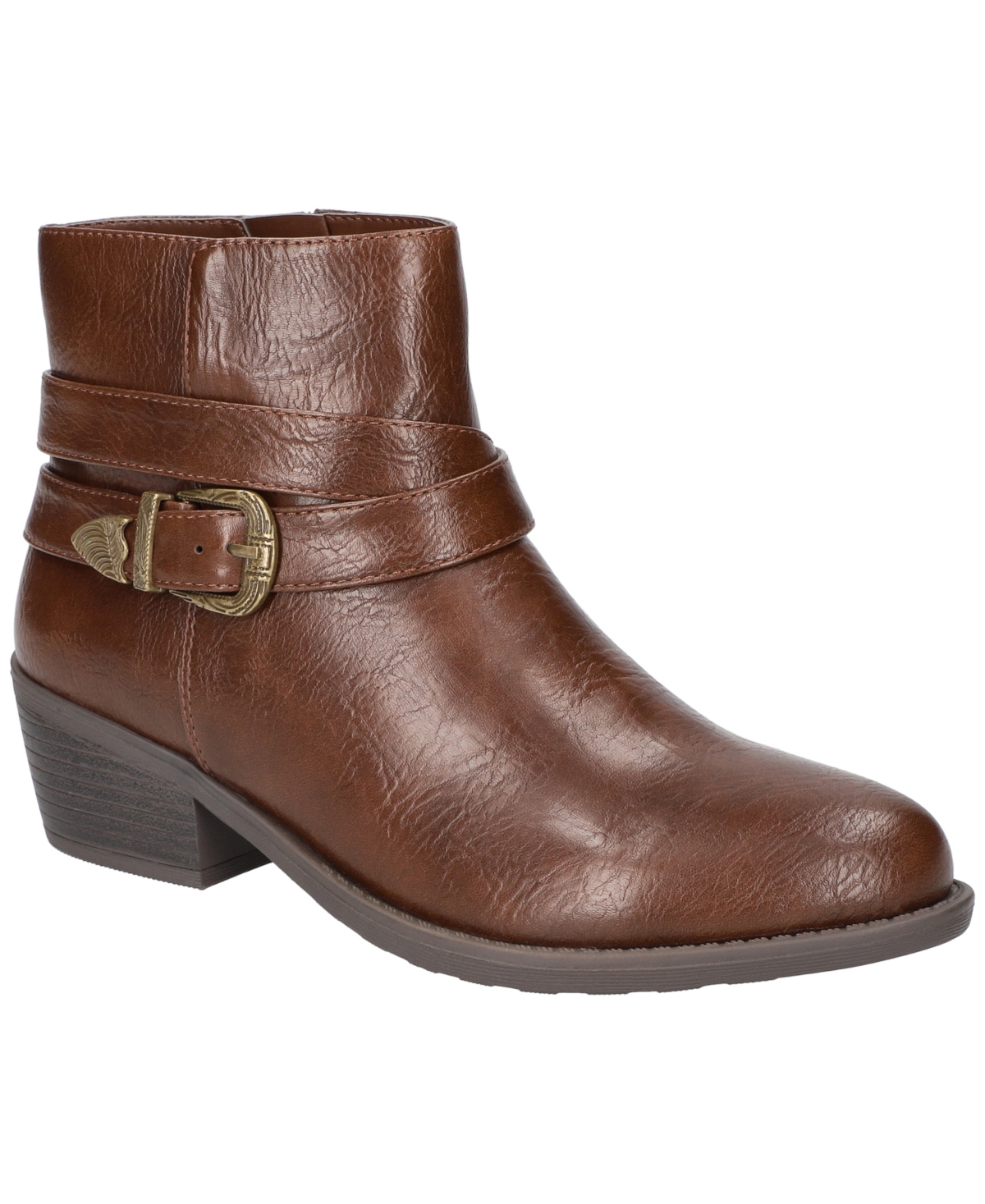 Easy Street Women s Skyler Comfort Western Booties Grey Smart Closet