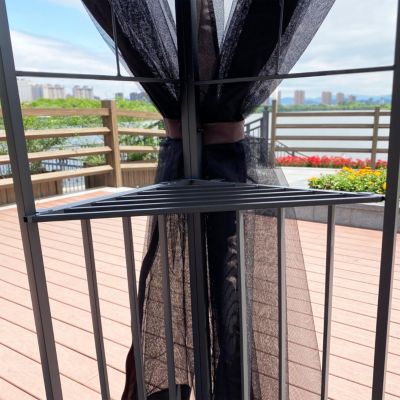 Streamdale 13' x 10' Gazebo with Double Roof & Mosquito Net