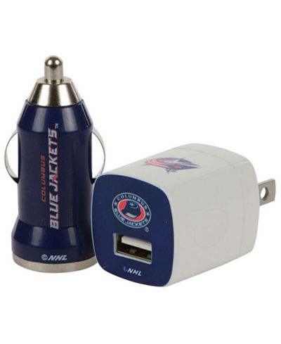Mizco Columbus Blue Jackets Electronic Device Chargers