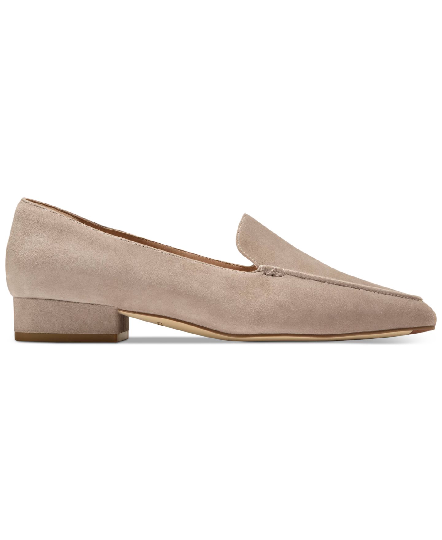 Женские туфли Cole Haan Valantina Pointed Toe Block Heel, цвет: Кофейный замшевый — фото 2
