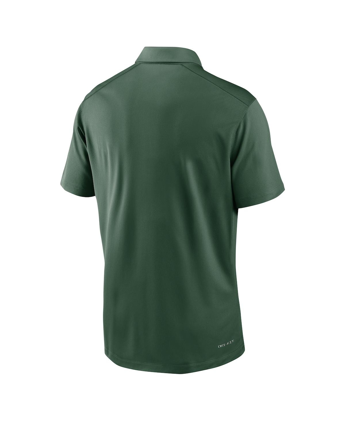 Nike Men's Green Baylor Bears 2024 Sideline Victory Coaches Performance Polo