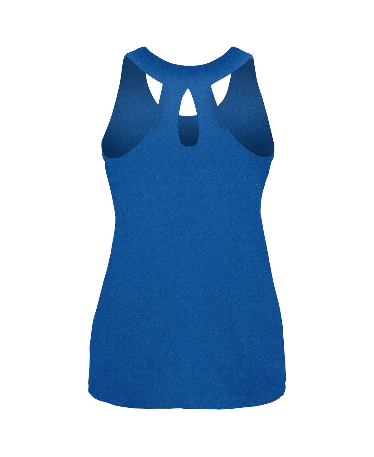 NEW ERA WOMEN'S ROYAL NEW YORK GIANTS 2024 NFL TRAINING CAMP TANK TOP 