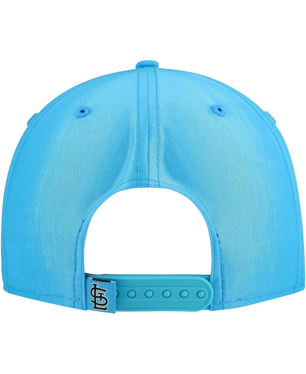 New Era Men's Blue St. Louis Cardinals Neon Golfer Snapback Hat In Blue