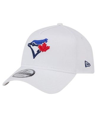 Men's White Toronto Blue Jays TC A-Frame 9FORTY Adjustable Hat
